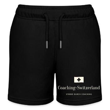 Original auf Transparenz 2 - Kinder Organic Joggingshorts Mini Bolter von Stanley/Stella - Schwarz - Vorne