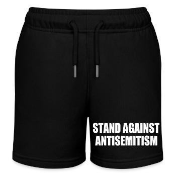 stand against antisemitism - Kinder Organic Joggingshorts Mini Bolter von Stanley/Stella - Schwarz - Vorne