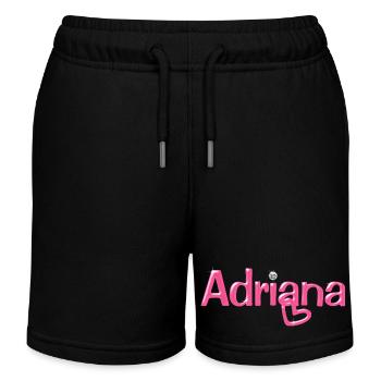 Adriana Name Balloon Police - Short de jogging enfant bio Stanley/Stella - noir - Devant