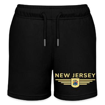 T-shirt de supporter du New Jersey – Parfait pour les fans ! - Short de jogging enfant bio Stanley/Stella - noir - Devant