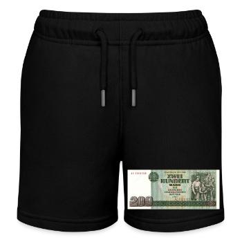 200 marks der ddr - Short de jogging enfant bio Stanley/Stella - noir - Devant