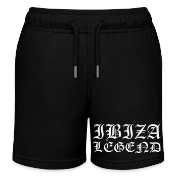 Ibiza Legend - Kids Organic Sweat Shorts by Stanley/Stella - black - Front