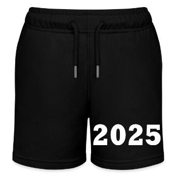 2025 - Kinder Organic Joggingshorts Mini Bolter von Stanley/Stella - Schwarz - Vorne