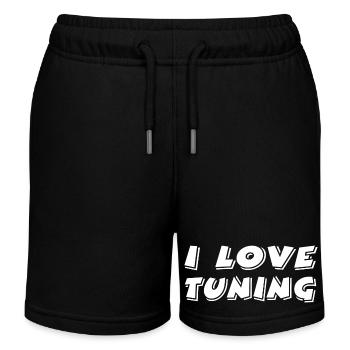 Tuning - Kinder Organic Joggingshorts Mini Bolter von Stanley/Stella - Schwarz - Vorne