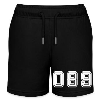 089 München - Kinder Organic Joggingshorts Mini Bolter von Stanley/Stella - Schwarz - Vorne