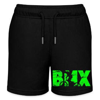 BMX - Kinder Organic Joggingshorts Mini Bolter von Stanley/Stella - Schwarz - Vorne
