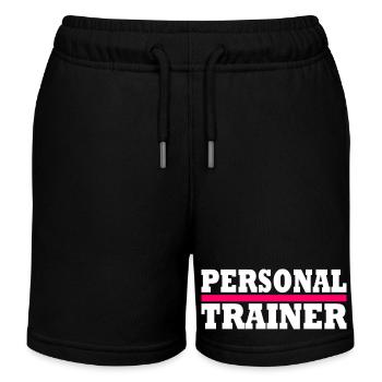 Personal trainer - Short de jogging enfant bio Stanley/Stella - noir - Devant