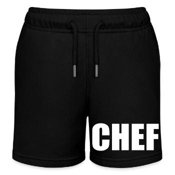 Chef - Kids Organic Sweat Shorts by Stanley/Stella - black - Front