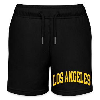 Los Angeles - Kinder Organic Joggingshorts Mini Bolter von Stanley/Stella - Schwarz - Vorne