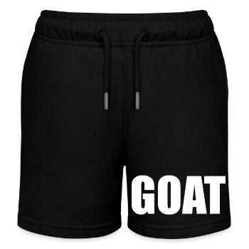 Greatest of all Time - Kids Organic Sweat Shorts by Stanley/Stella - black - Front