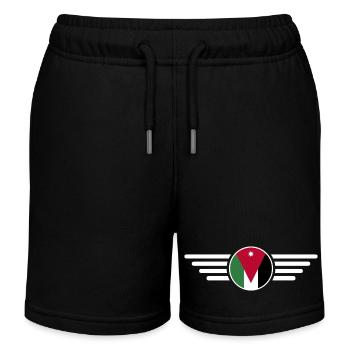 J’aime Jordan, T-shirt Style Design - Short de jogging enfant bio Stanley/Stella - noir - Devant