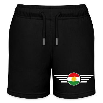 J’aime le Kurdistan, T-shirt design de style élégance - Short de jogging enfant bio Stanley/Stella - noir - Devant