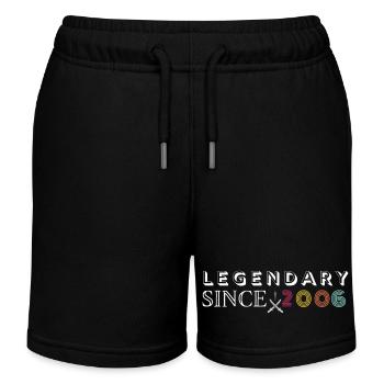Legendary since 2006 - Kids Organic Sweat Shorts by Stanley/Stella - black - Front