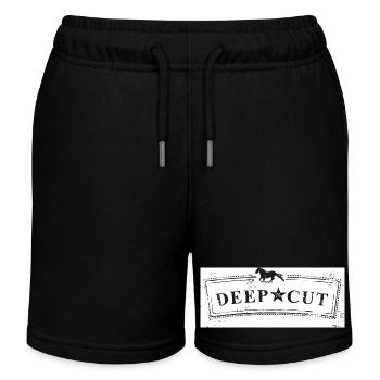 deep cut schild neu - Kinder Organic Joggingshorts Mini Bolter von Stanley/Stella - Schwarz - Vorne
