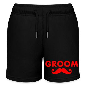 Groom - Short de jogging enfant bio Stanley/Stella - noir - Devant