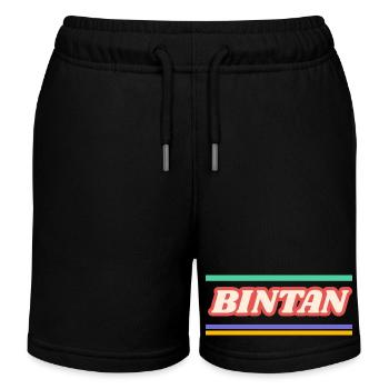 Bintan Indonesia - Kids Organic Sweat Shorts by Stanley/Stella - black - Front