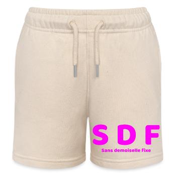 SDF - Short de jogging enfant bio Stanley/Stella - écru doux - Devant