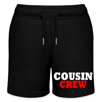 Cousin crew - Short de jogging enfant bio Stanley/Stella - noir - Devant