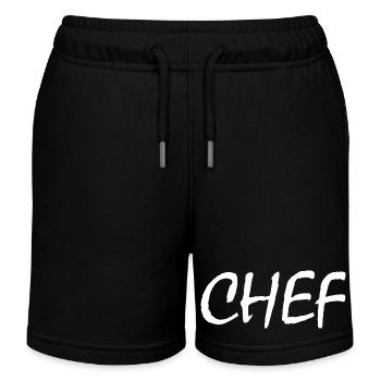 Chef - Kinder Organic Joggingshorts Mini Bolter von Stanley/Stella - Schwarz - Vorne