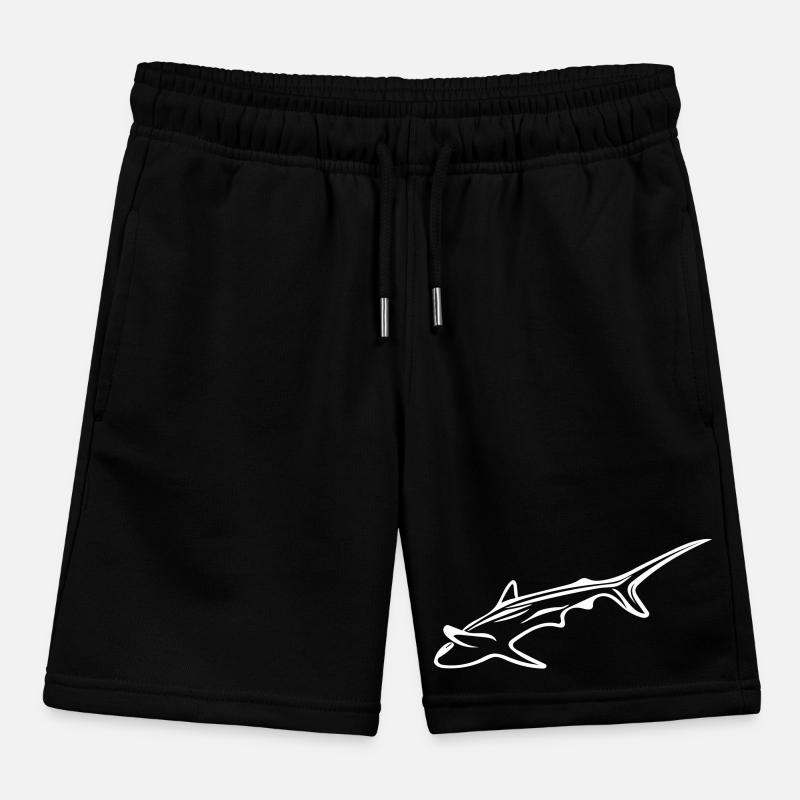Requin élégant dans le courant de dérive Short de jogging enfant bio Stanley/Stella