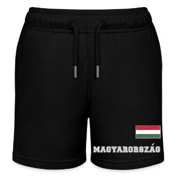 Look maillot de la Hongrie – MAGYARORSZÁG - Drapeau - Short de jogging enfant bio Stanley/Stella - noir - Devant