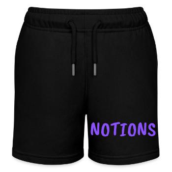 NOTIONS - Kids Organic Sweat Shorts by Stanley/Stella - black - Front