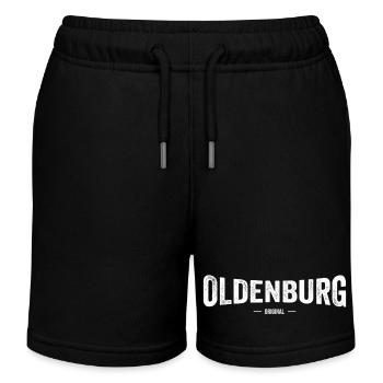 Oldenburg Original - Kinder Organic Joggingshorts Mini Bolter von Stanley/Stella - Schwarz - Vorne