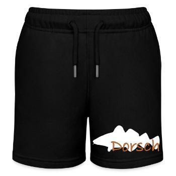 Morue blanche - Short de jogging enfant bio Stanley/Stella - noir - Devant