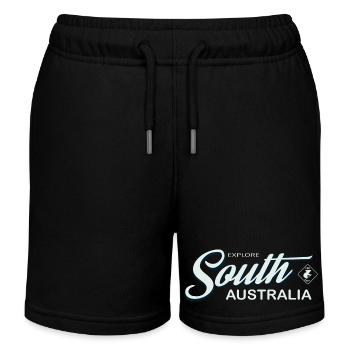 EXPLORE SOUTH AUSTRALIA - Kinder Organic Joggingshorts Mini Bolter von Stanley/Stella - Schwarz - Vorne