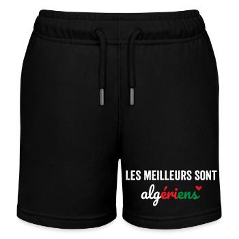The best are Algerians - Kids Organic Sweat Shorts by Stanley/Stella - black - Front