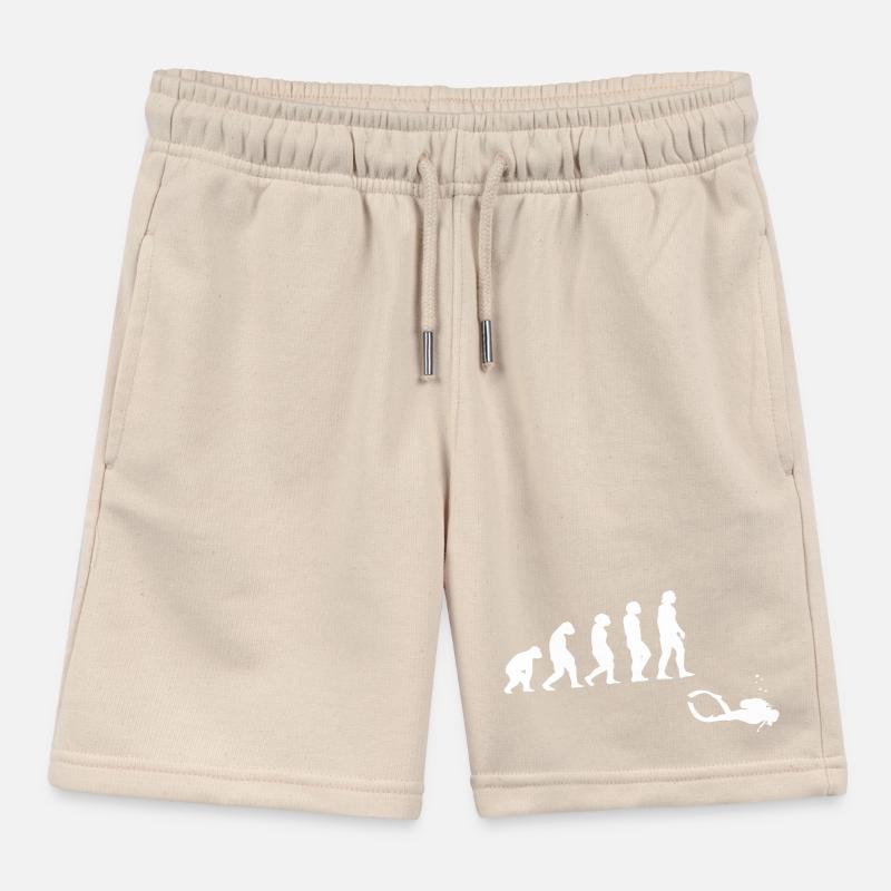 Evolution Tauchen mit Gerät Kinder Organic Joggingshorts Mini Bolter von Stanley/Stella