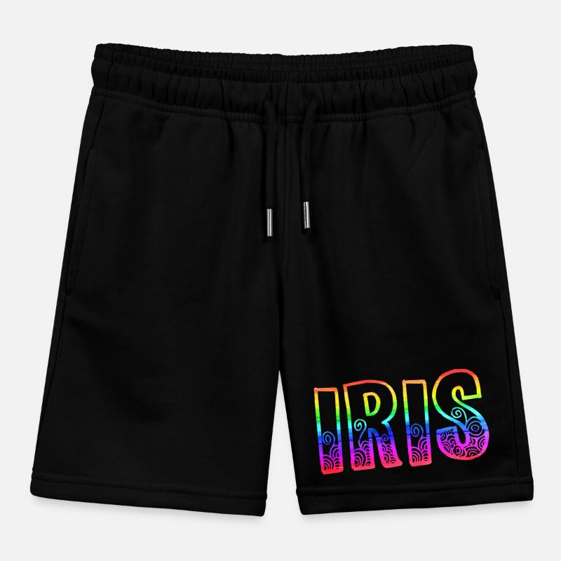 iris rs regenbogen Kinder Organic Joggingshorts Mini Bolter von Stanley/Stella
