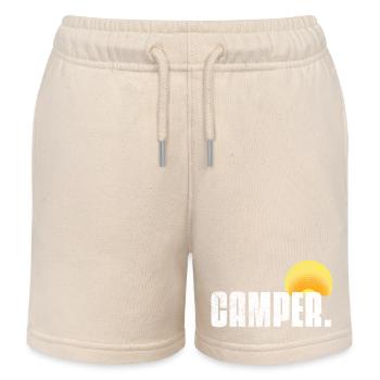 Camper Vintage - Short de jogging enfant bio Stanley/Stella - écru doux - Devant