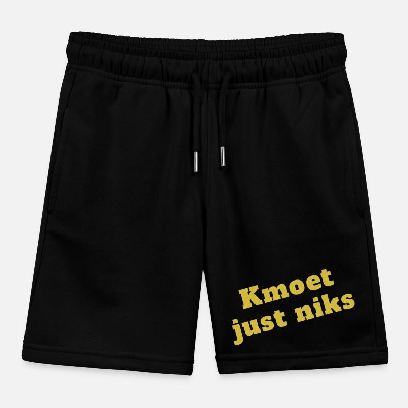 kmoet just niks, Antwerps dialect Short de jogging enfant bio Stanley/Stella
