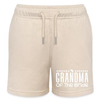 Grandma Of The Bride Wedding Party Family Wedding - Short de jogging enfant bio Stanley/Stella - écru doux - Devant