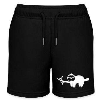 Paresse - Short de jogging enfant bio Stanley/Stella - noir - Devant