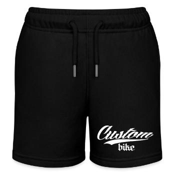 custom bike biker tour rock bobber tuner tuning - Short de jogging enfant bio Stanley/Stella - noir - Devant