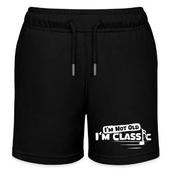 klassische Musik lustige Sprüche Musiker Orchester - Kinder Organic Joggingshorts Mini Bolter von Stanley/Stella - Schwarz - Vorne