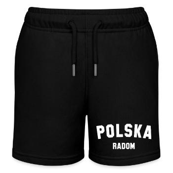 RADOM Polska Pologne Polen - Short de jogging enfant bio Stanley/Stella - noir - Devant