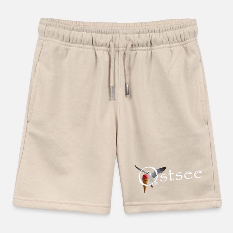 Ostsee Möwe Eisräuber Raubvogel Kinder Organic Joggingshorts Mini Bolter von Stanley/Stella
