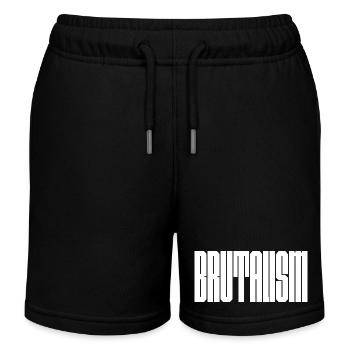 Mutiges Brutalismus-Logodesign - Kinder Organic Joggingshorts Mini Bolter von Stanley/Stella - Schwarz - Vorne