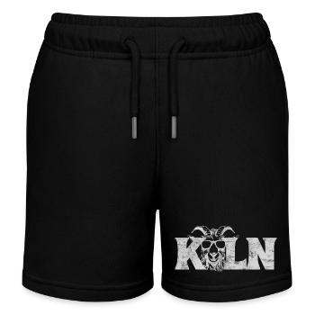 Lettrage de Cologne Geissbock - Short de jogging enfant bio Stanley/Stella - noir - Devant