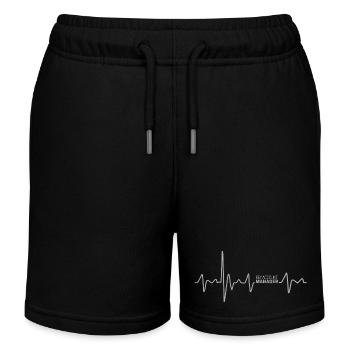 Gestionnaire de comptes clés Heartbeat pour la conception du vendeur - Short de jogging enfant bio Stanley/Stella - noir - Devant