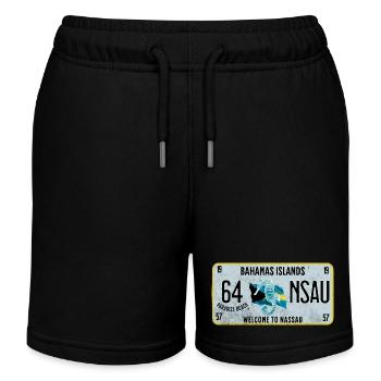 Welcome to Nassau Bahamas - Short de jogging enfant bio Stanley/Stella - noir - Devant