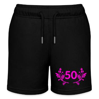 Anniversaire - Short de jogging enfant bio Stanley/Stella - noir - Devant
