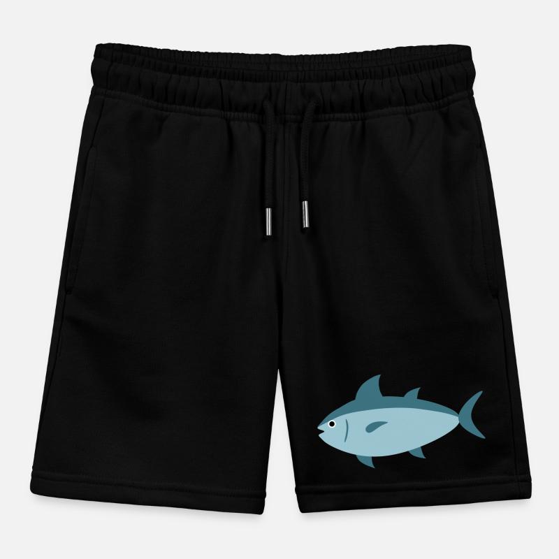 Tuna Fish Kids Organic Sweat Shorts by Stanley/Stella