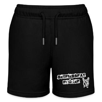 Betriebsrat Rocker black background - Kinder Organic Joggingshorts Mini Bolter von Stanley/Stella - Schwarz - Vorne