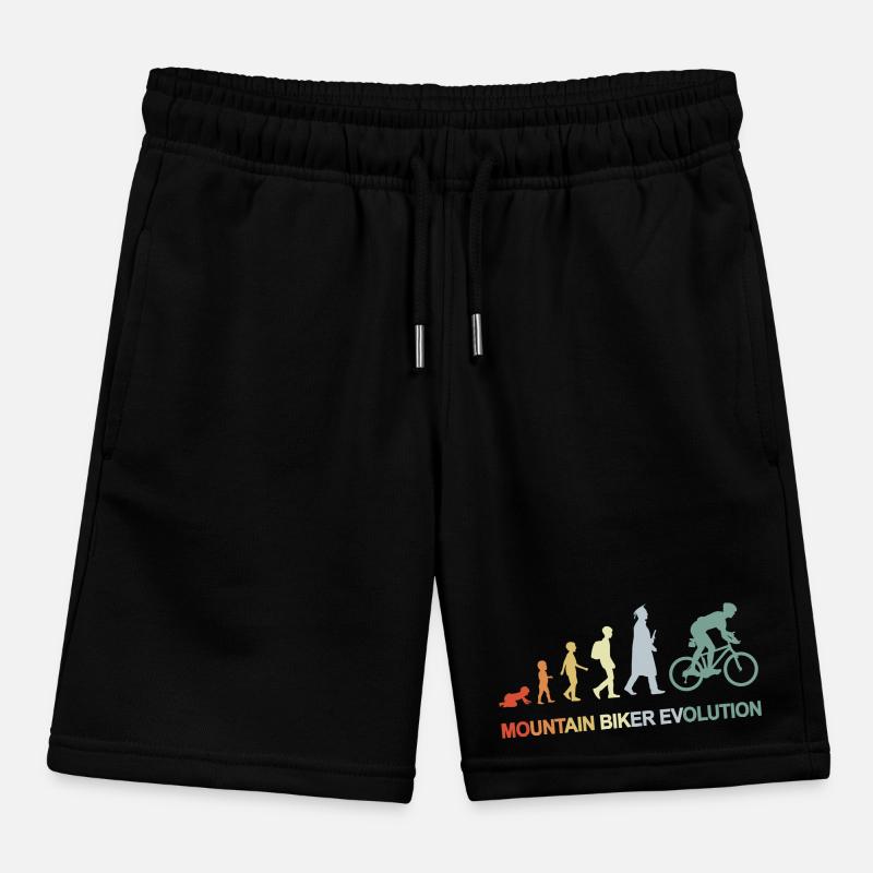 Mountainbiker Evolution Kinder Organic Joggingshorts Mini Bolter von Stanley/Stella