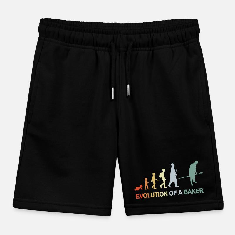 Vintage Baker Evolution Kids Organic Sweat Shorts by Stanley/Stella