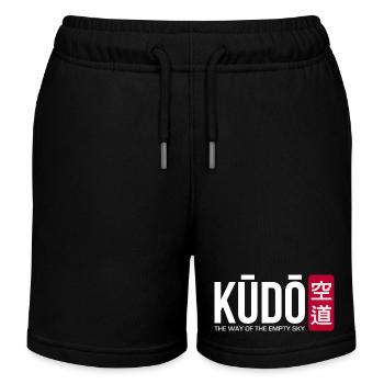 Kudo Martial Arts - The Way of the Empty Sky - Kids Organic Sweat Shorts by Stanley/Stella - black - Front